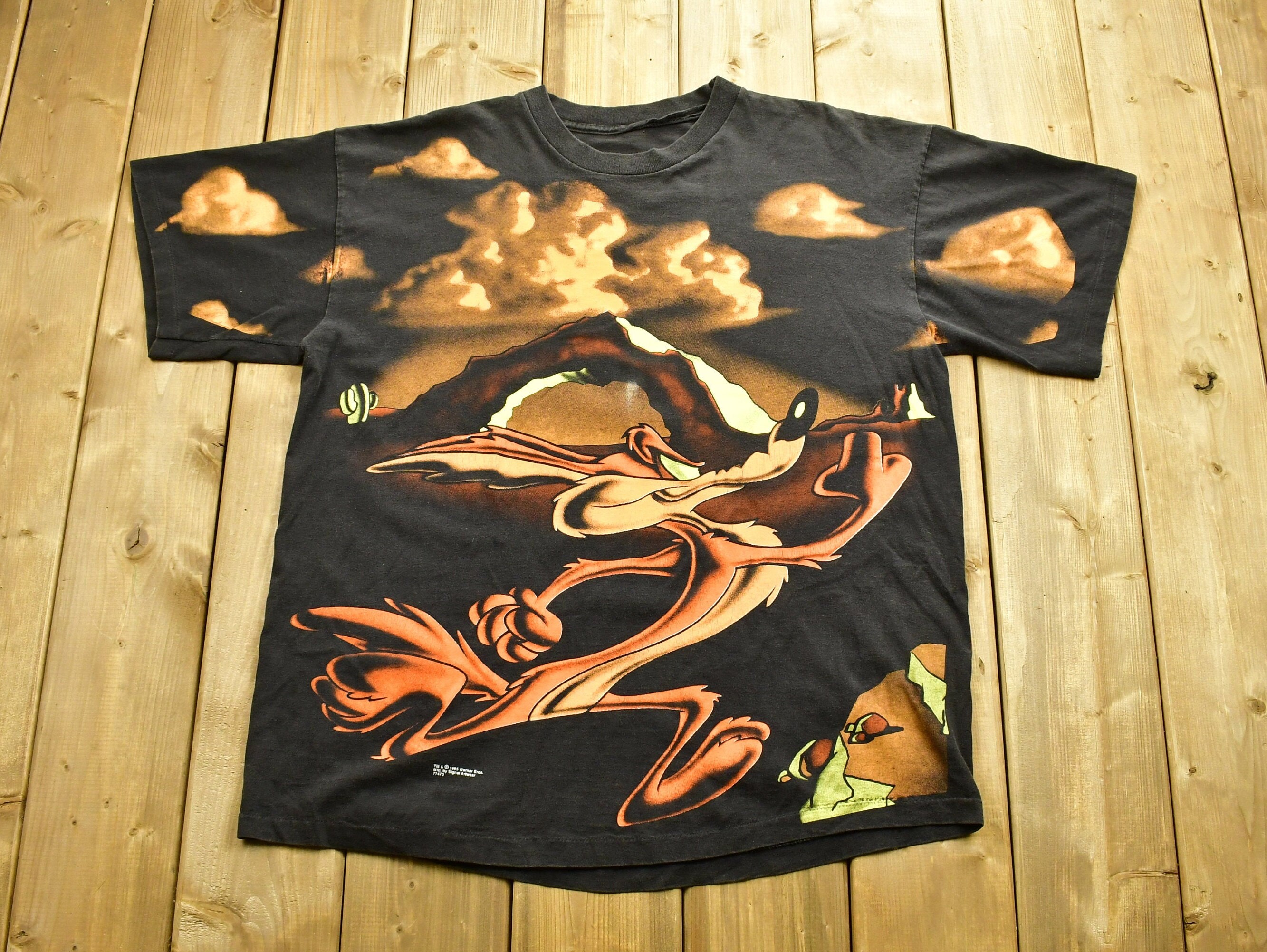 90s USA製 ACME CLOTHING WARNER BROS LOONEY TUNES ワイリー
