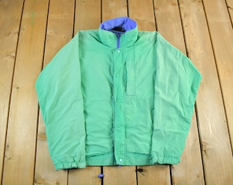 Vintage 80s 90s Patagonia Made in USA Reversible Glissade Pullover