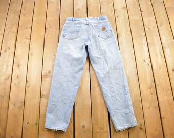 Vintage 90s Carhartt Carpenter Pants, Relaxed Fit (36x32)