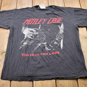 Vintage 2001 Motley Crue Too Fast for 