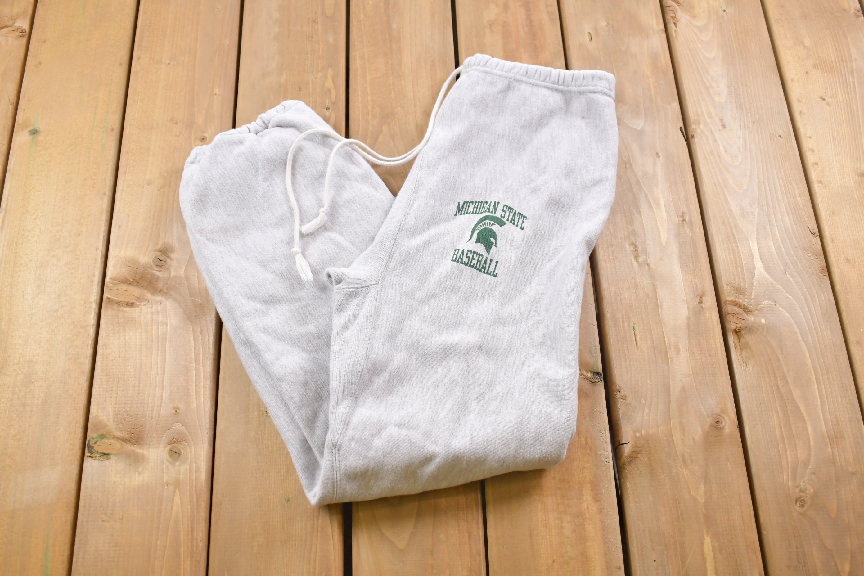 Vintage 1990s Champion Reverse Weave Warm up Michigan State