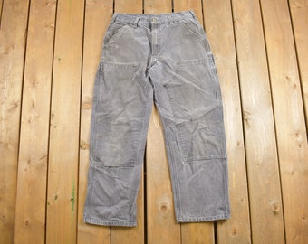 Vintage Carhartt Double Knee Work Pants 80s - Etsy Canada