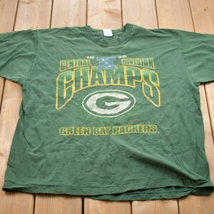 Vintage 1995 Green Bay Packers NFL Champions Graphic T-Shirt / Single Stitch / 90s Streetwear / Athleisure / Sportswear