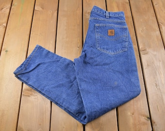 Vintage 1990s Carhartt Arbeitshose Größe 32 x 30 / 90s Carpenter Hose / Vintage Workwear