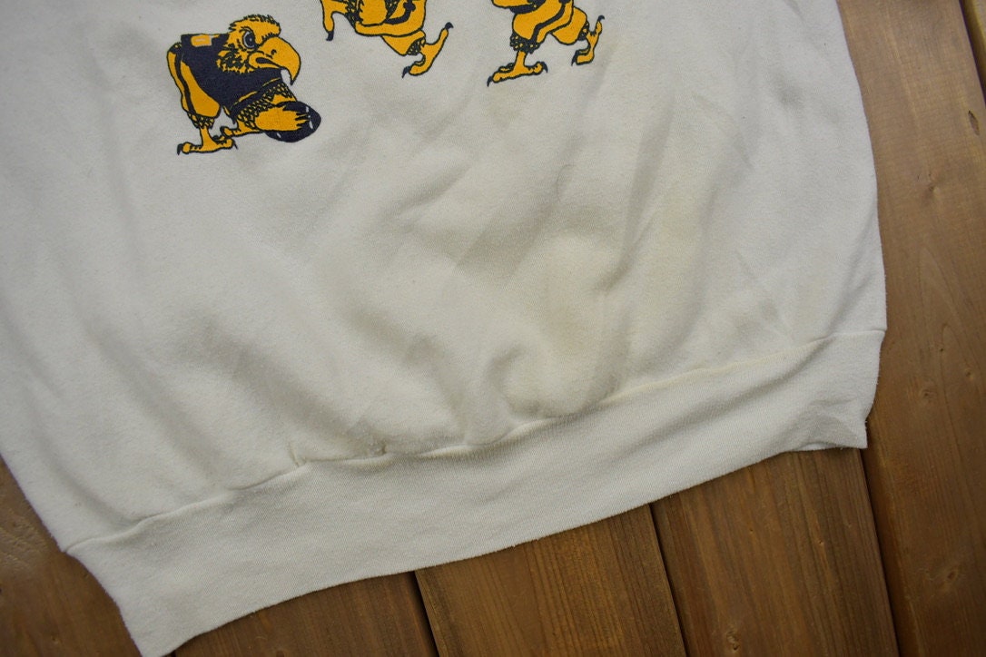 Vintage 1980s Clarion University Collegiate Crewneck / Made Vintage 1980s Clarion University Collegiate Crewneck / Made