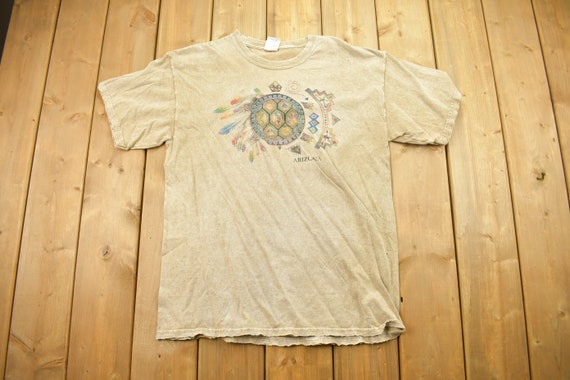 Vintage 1990s Arizona Souvenir T Shirt / Dreamcat… - image 1