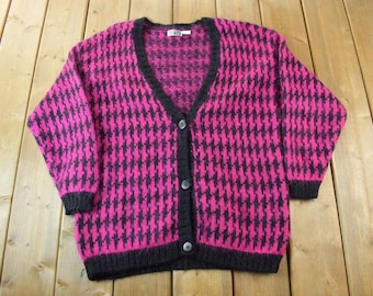 Vintage 1990's Blue Kurt Cobain Grunge V Neck Cardigan Vintage 1990's Blue Kurt Cobain Grunge V Neck Cardigan