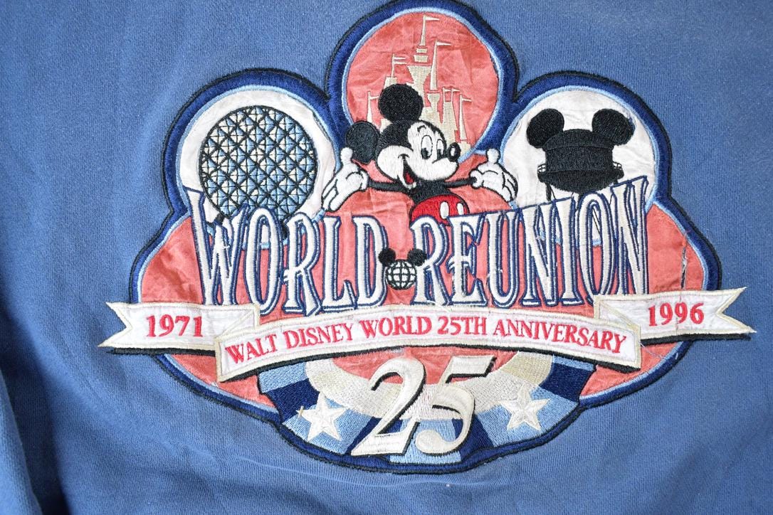 Vintage 1996 Walt Disney World 25th Anniversary Mickey Mouse
