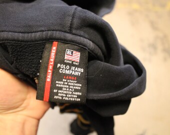 Vintage 1990s Polo Jeans Co Ralph Lauren Full Zip USA Hoodie