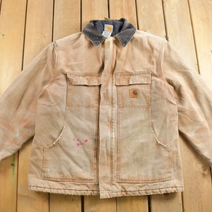 Vintage 1950s Green Cotton Work Jacket – Zip Front Chore Coat - Etsy