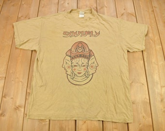 Vintage 1999 Collective Soul T-shirt Rock Band Tour Graphic