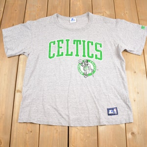 Vintage 1980s Boston Celtics NBA Starter T-Shirt / Sportswear / Single Stitch / Basketball / Made In USA