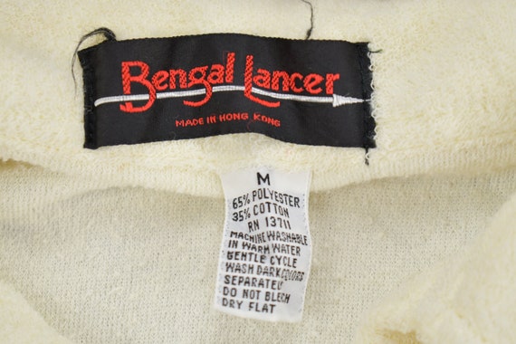 Vintage 1980s Bengal Lancer Short Sleeve Knit Pol… - image 4