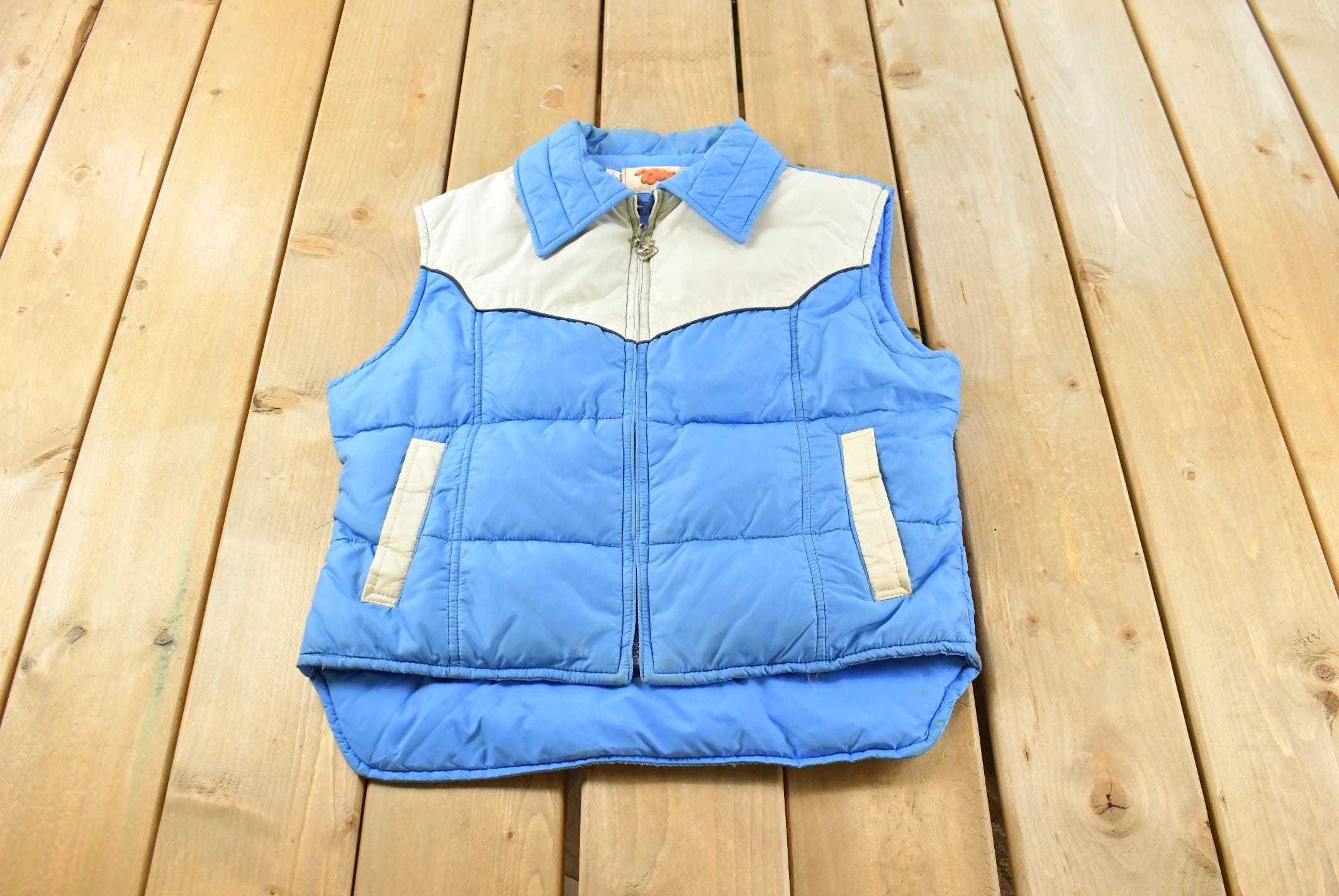 Vintage Western Comfy Down Jacket - Etsy