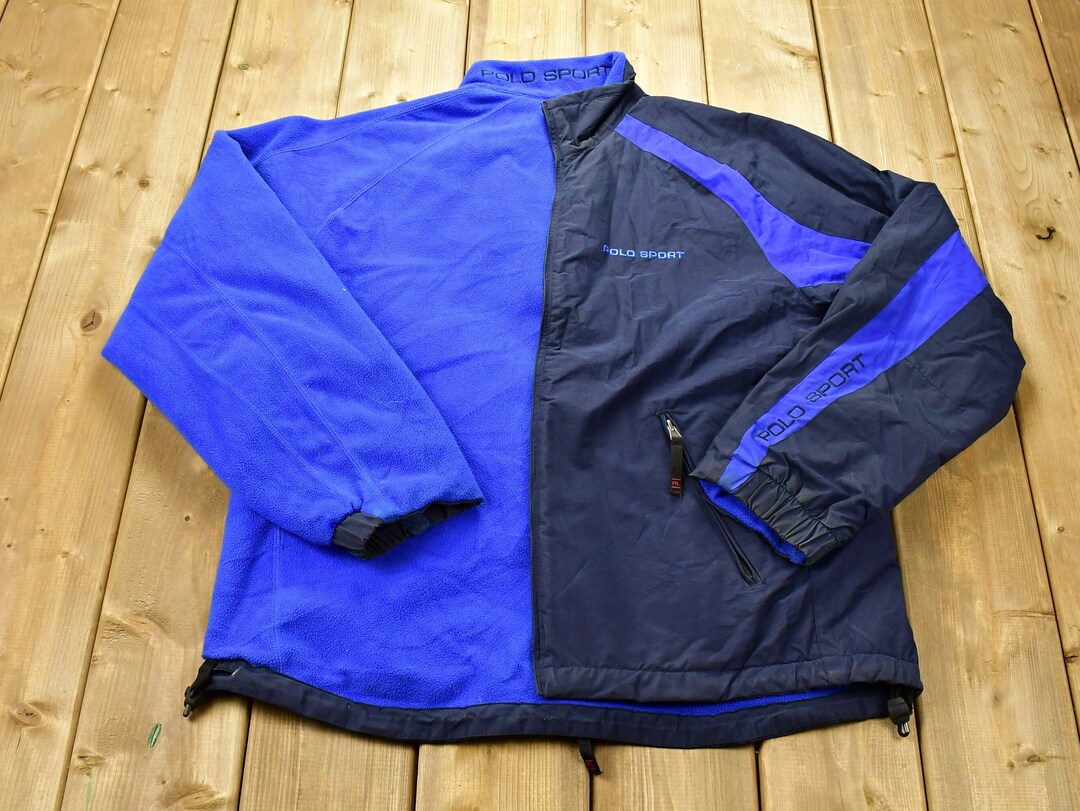 Vintage 1990s Polo Sport Ralph Lauren Reversible Windbreaker