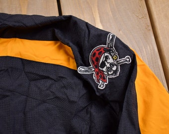 ウェア VINTAGE 90s MLB PITTSBURGH PIRATES Vintage 1990s Pittsburgh Pirates MLB Majestic Windbreaker