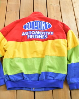 Vintage 1990s Jeff Gordon Dupont Nascar Racing Jacket / Sportswear