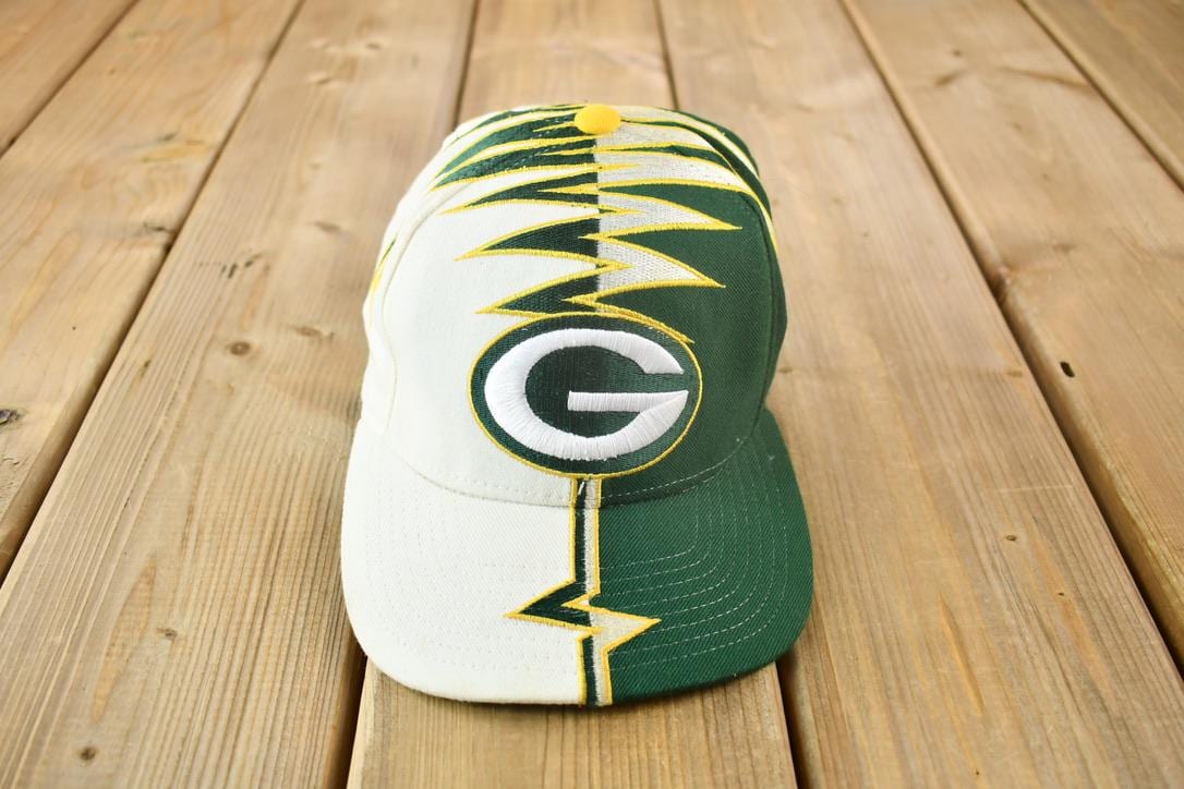 GREEN BAY PACKERS NFL 90s キャップ　ヴィンテージ Green Bay Packers Vintage 90s Logo Athletic Splash Snapback