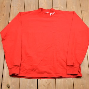 Vintage 1990s Paramount Sportswear Pacers Turtleneck Sweatshirt / 90s Turtleneck / University / Athleisure / Streetwear / Mock Neck