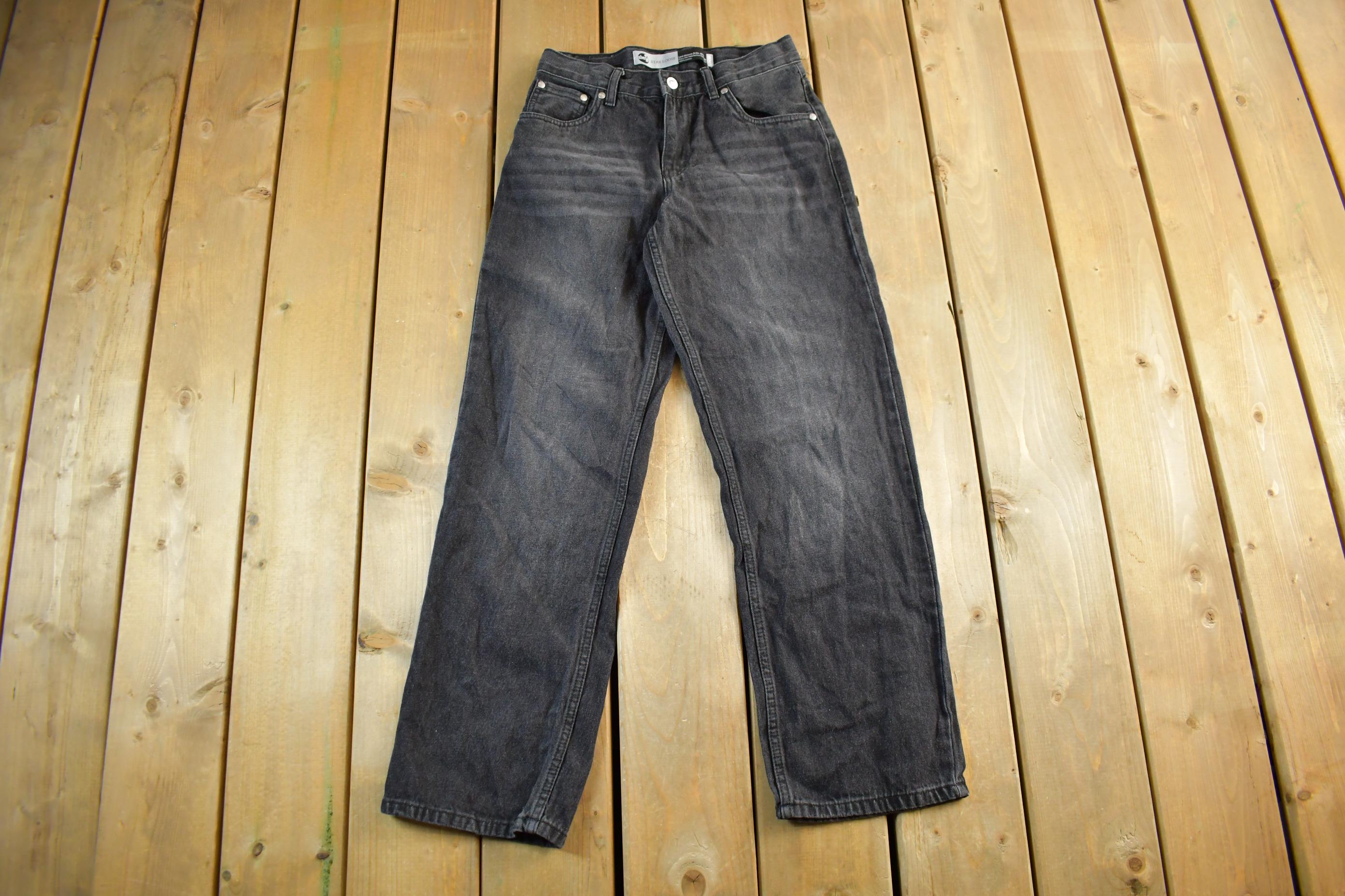 Vintage Y2K Levi Silver Tab Loose Denim Jeans Womens 27 X 29 