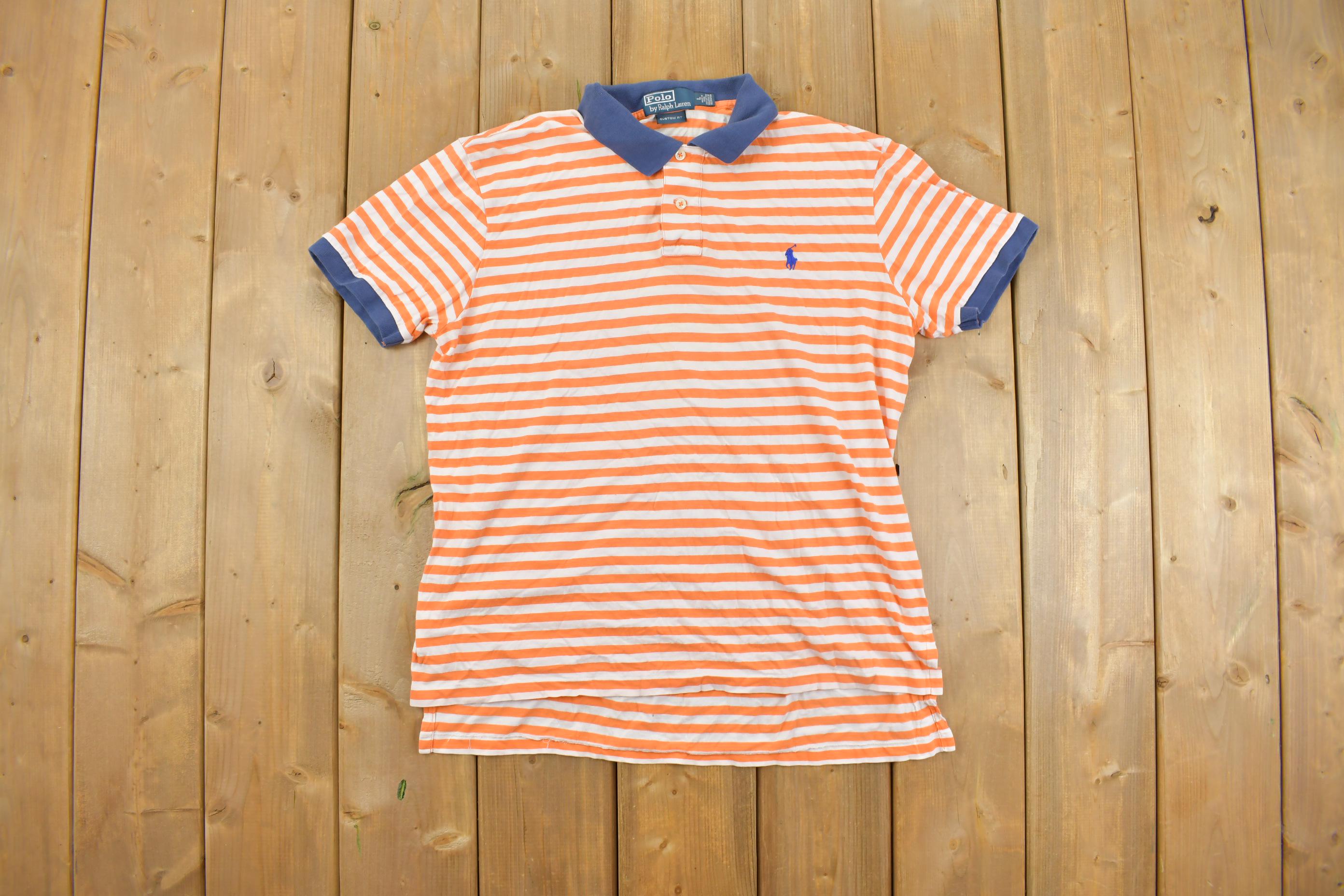 Vintage Y2k Polo Ralph Lauren Striped Shirt - Etsy
