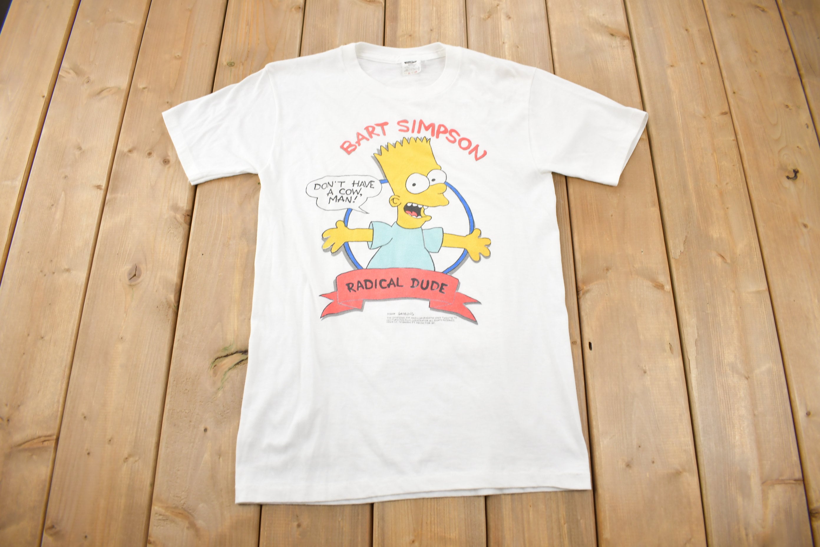 Vintage 90s The Sampsons T-Shirt Simpsons Parody by Gold