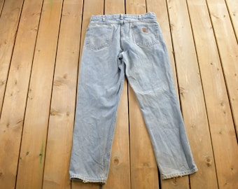 Vintage 1990s Carhartt Distressed Work Pants Size 36x30