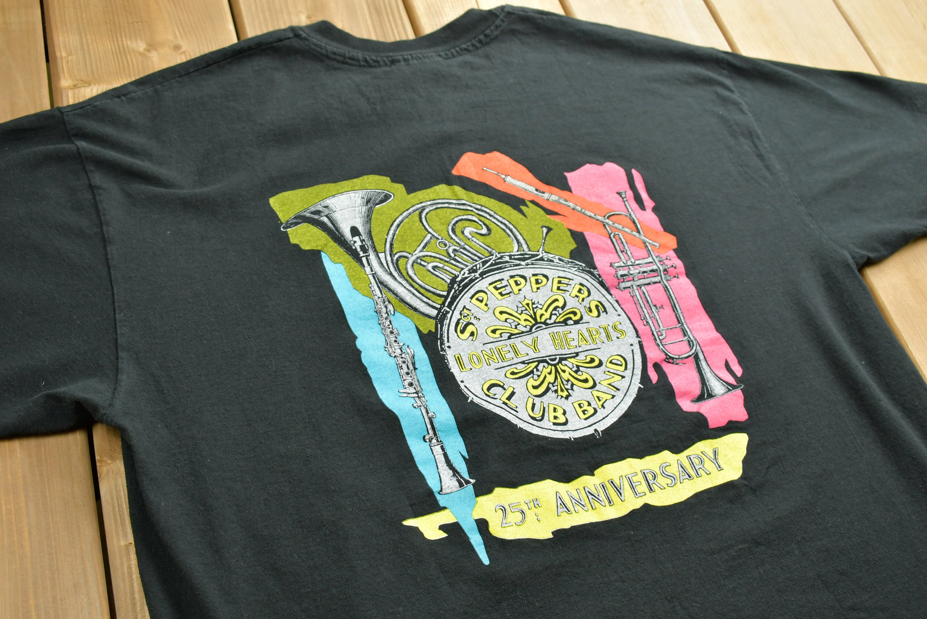 1992 the Beatles Sergeant Pepper Anniversary Tour T-shirt / Band 