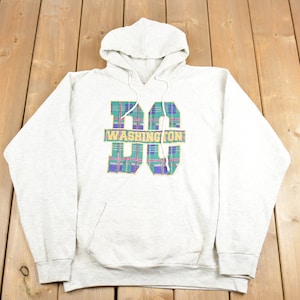 Vintage 1990s Washington DC Hoodie / 90s Hoodie / Hooded Swatshirt / Souvenir Sweater / Streetwear / Travel And Vacation