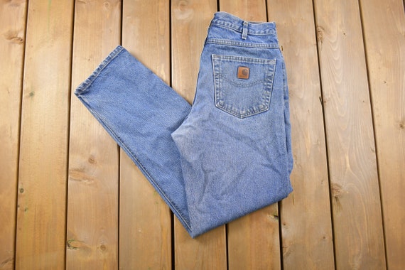 carhartt painter pants made in usa 33×30 Carhartt Men's B04 Carpenter Utility Painter Pants 33”W x 30”I | eBay