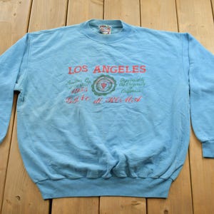 Vintage 1980s University Of California Collegiate Crewneck / University Of California Los Angeles / Sportswear / Americana / UCLA