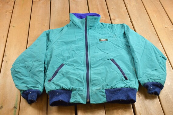 80s usa製 llbean worm up jacket shelld Vintage 1980s LL Bean Warm up Windbreaker Jacket