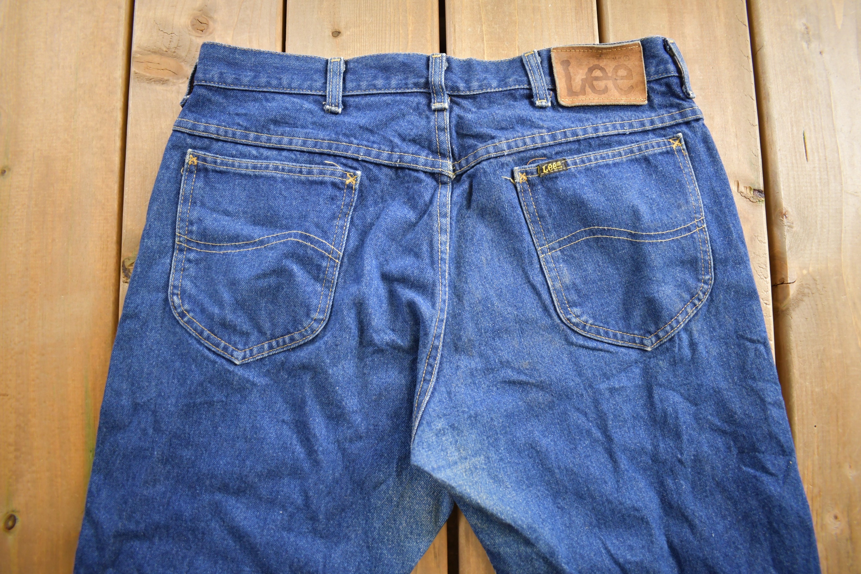 Vintage 1970s Lee Riders Jeans Size 34 X 30 / Vintage Denim