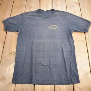 Vintage 1980s Parry Sound Motors Ringer T Shirt / Vintage T Shirt / Single Stitch / Made In Canada