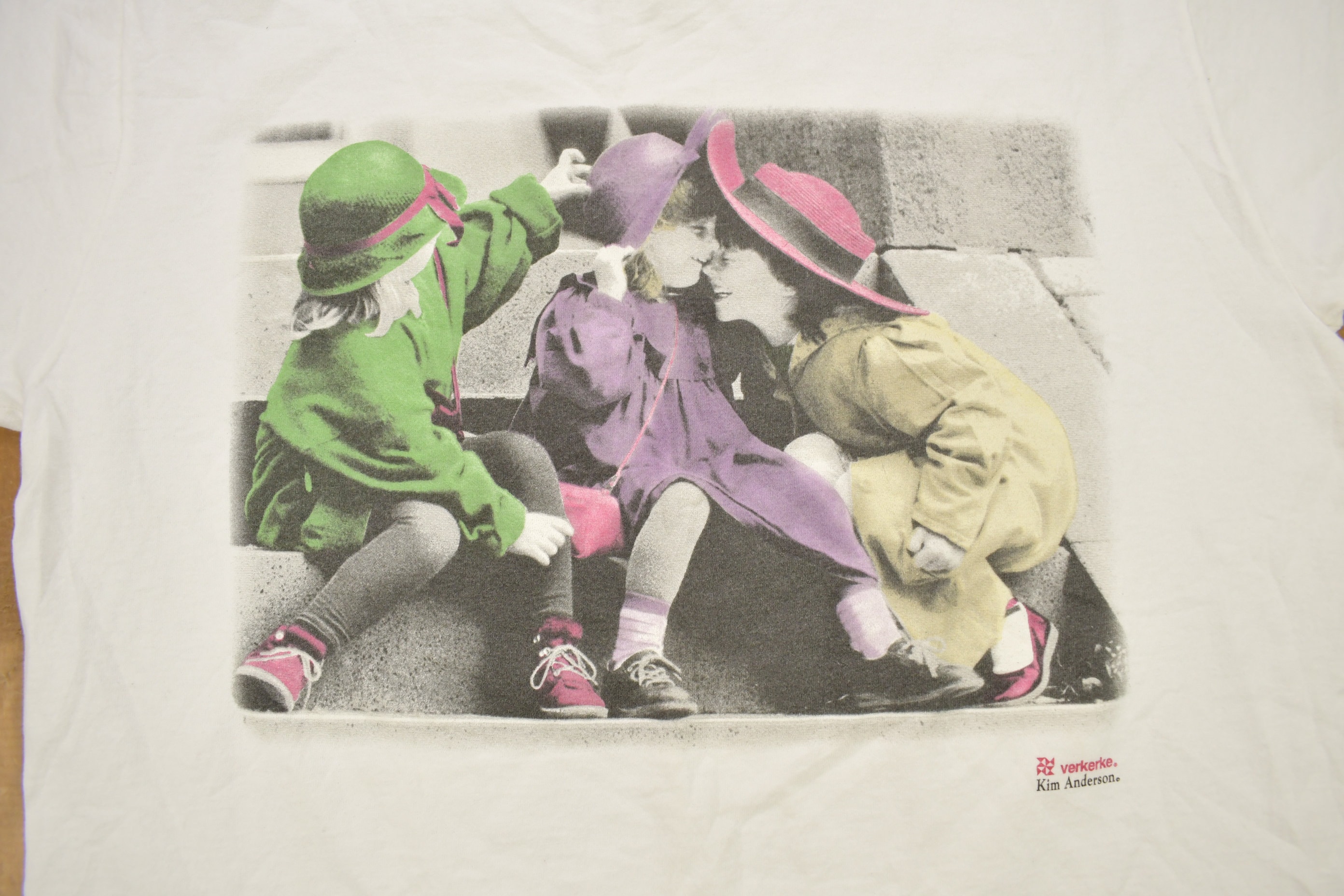 Buy Vintage 1990s Kim Anderson Verkerke Graphic Photo T Shirt 