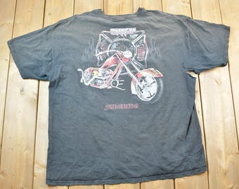 Vintage 1990s American Chopper Graphic T-Shirt / Vintage T Shirt / Streetwear / Graphic Tee / Single Stitch / Made In USA