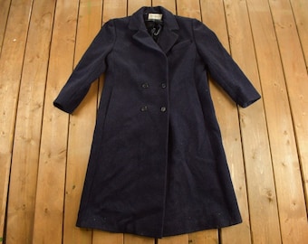 Vintage 1990's Jacobson's Wool Trench Coat / Vintage Trench Coat / Winter Coat / Essentials / Dress Wear / Overcoat