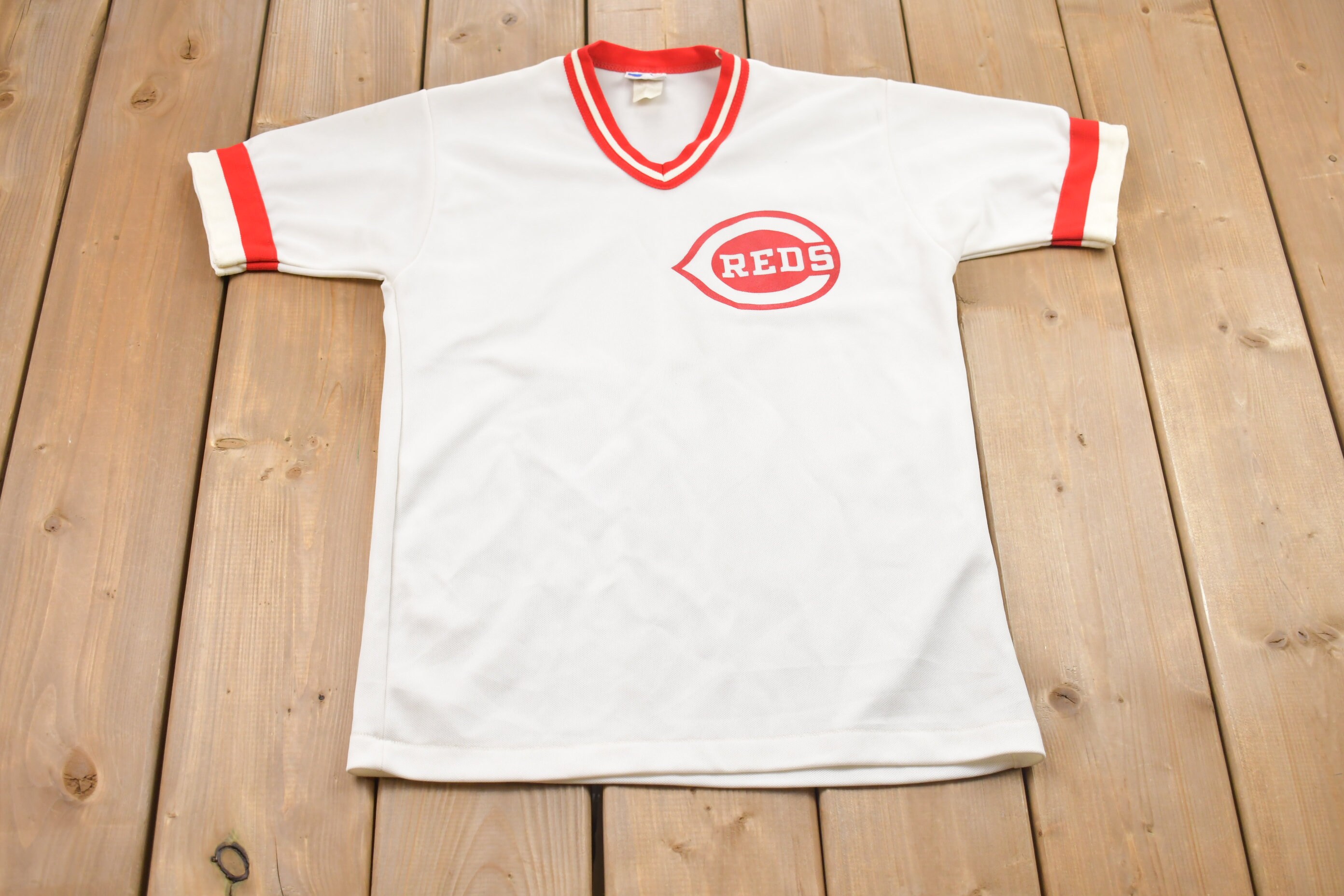 Pete Rose Men's Cincinnati Reds Throwback Jersey - White Authentic