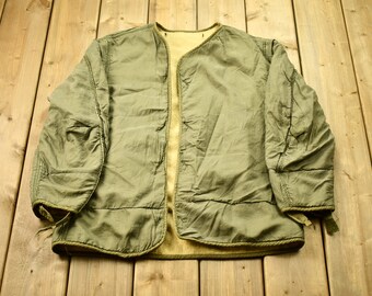 ジャケット・アウター vintage military liner jacket olive DEADSTOCK Military Liner Jacket - olive | Garmentory