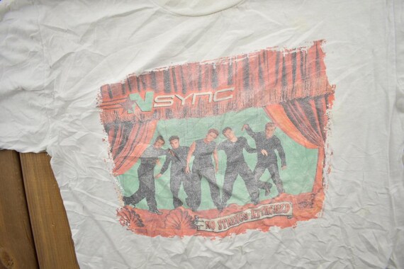 Vintage 2000 NSYNC No Strings Attached Graphic Ba… - image 6