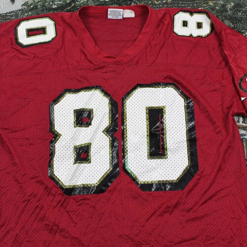 Vintage 1990s San Francisco 49ers Jerry Rice NFL Starter Jersey / shops NFL Sportswear / American Football Fan Gear / Jerry Rice