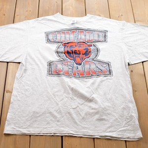 Vintage 1995 Chicago Bears NFL Graphic Logo7 T-Shirt / Single Stitch / 90s Streetwear / Athleisure / Sportswear