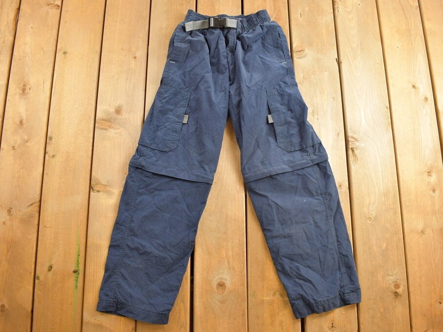 1990～00s Vintage  Navy Cargo Pant VINTAGE 90S Y2K BLUE MILITARY FATIGUES CARGO PANTS 32x30