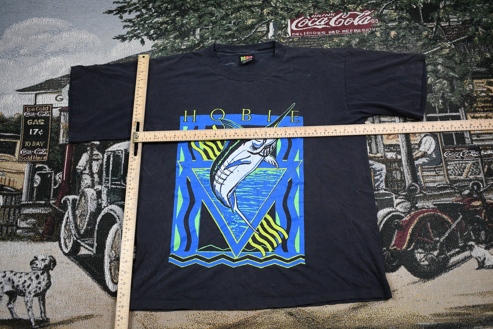 Vintage TShirt / Hobie Cat Company / Underwater Sea Graphic / Etsy