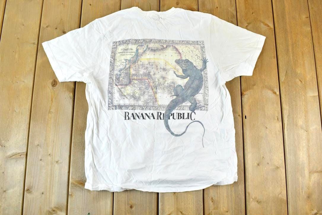 Vintage 1990s Banana Republic Classic Screen T Collection T-shirt