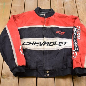 Vintage Chevy Racing Jacket - Etsy Vintage Chevy Racing Jacket - Etsy