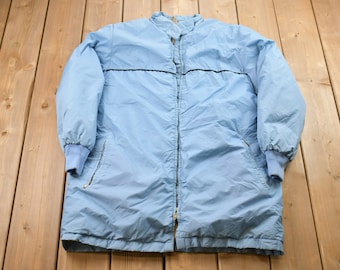 Vintage 90s Eddie Bauer Goose Down Puffer Puffy Pullover Jacket