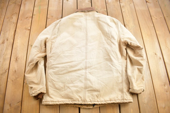 Vintage 1990s Traditional Carhartt Work Coat / Wo… - image 2