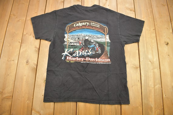 Vintage 1998 Kane's Harley Davidson Calgary Alberta G… - Gem