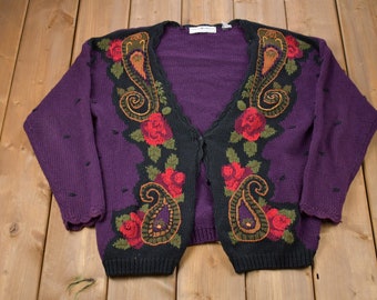 Vintage 1980s Maggie Lawrence Floral 